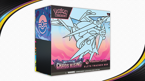 Pokémon TCG: Mega Evolution—Chaos Rising Pokémon Center Elite Trainer Box